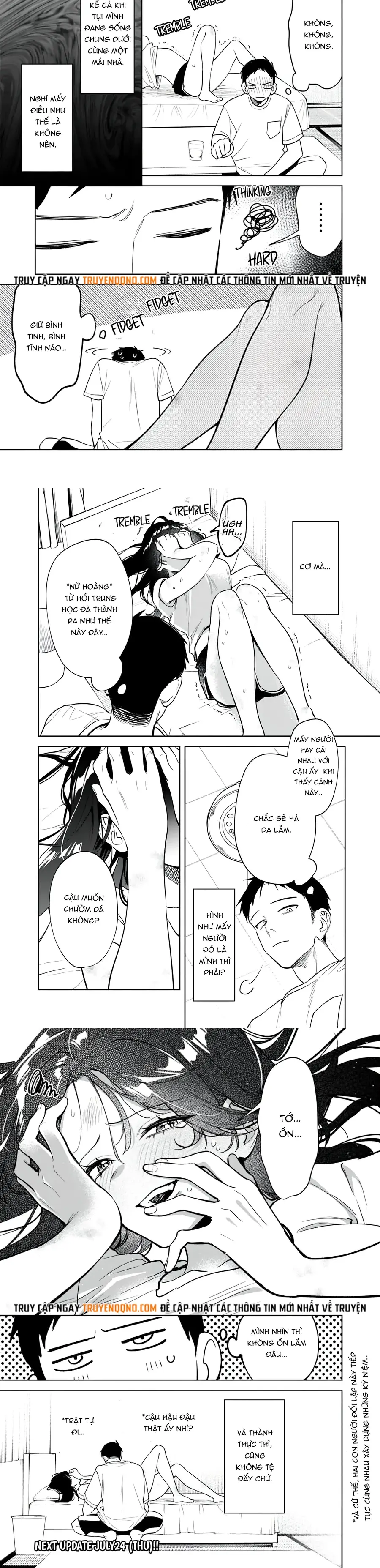 Cuộc Sống Chung Với Nữ Hoàng Từng Kiêu Ngạo Hồi Cấp Ba, Không Ngờ Lại Khá Dễ Chịu. - Chapter 17 - Page 4