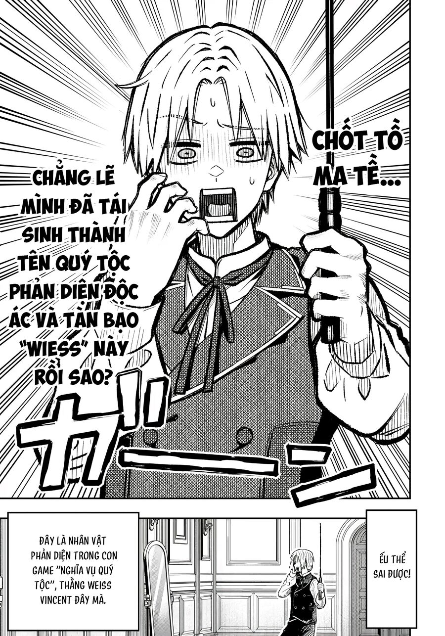 Chuyển Sinh Thành Quý Tộc Phản Diện Và Lười Biếng, Tôi Trở Thành Kẻ Mạnh Nhất Học Viện - Chapter 1 - Page 9