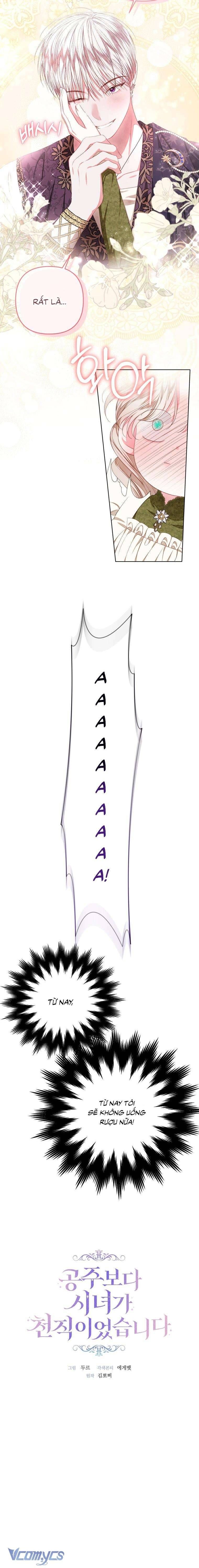 Trở Thành Hầu Nữ Còn Quan Trọng Hơn Là Làm Công Chúa - Chapter 40 - Page 4