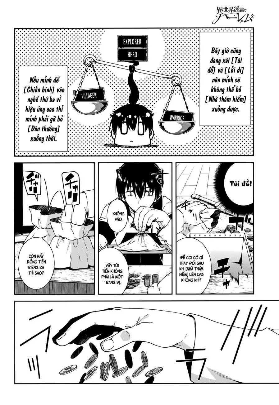 Isekai Meikyuu De Harem Wo - Chapter 7 - Page 6