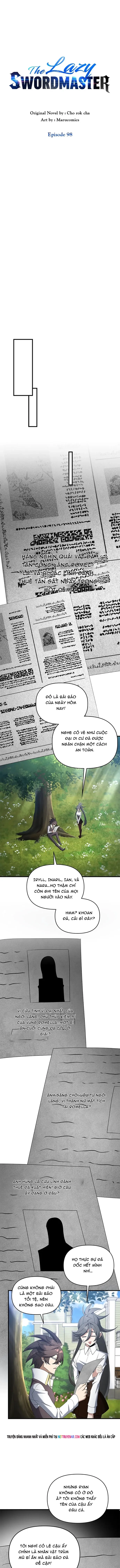 Bậc Thầy Kiếm Sĩ Lười Biếng - Chapter 98 - Page 4