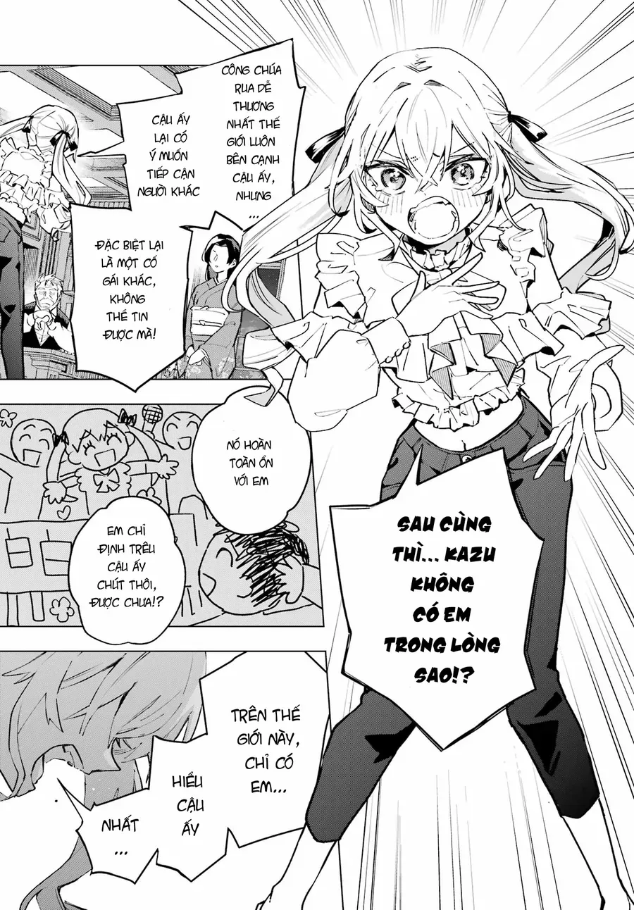 Anta To Osananajimi Tte Dake Demo Iya Nanoni!: Zekkou Kara Hajimaru S-Kyuu Bishoujo To No Gakuen Nariagari Seikatsu - Chapter 1 - Page 25