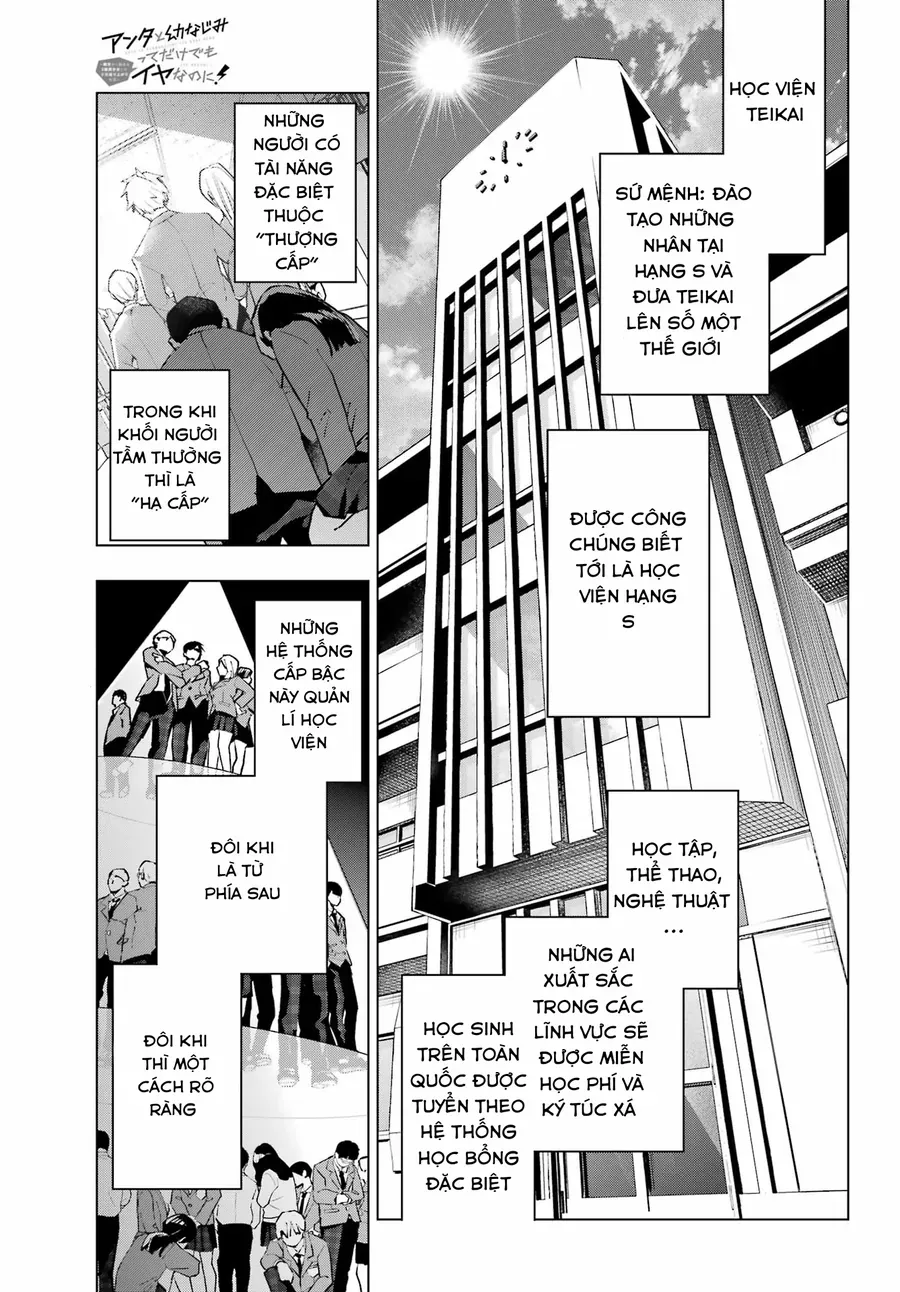 Anta To Osananajimi Tte Dake Demo Iya Nanoni!: Zekkou Kara Hajimaru S-Kyuu Bishoujo To No Gakuen Nariagari Seikatsu - Chapter 1 - Page 34