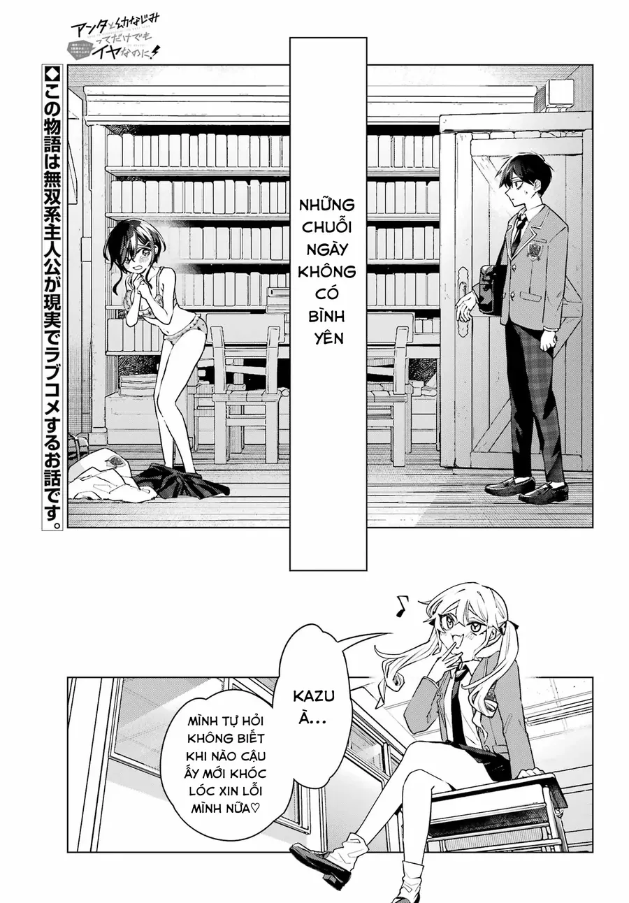 Anta To Osananajimi Tte Dake Demo Iya Nanoni!: Zekkou Kara Hajimaru S-Kyuu Bishoujo To No Gakuen Nariagari Seikatsu - Chapter 1 - Page 42