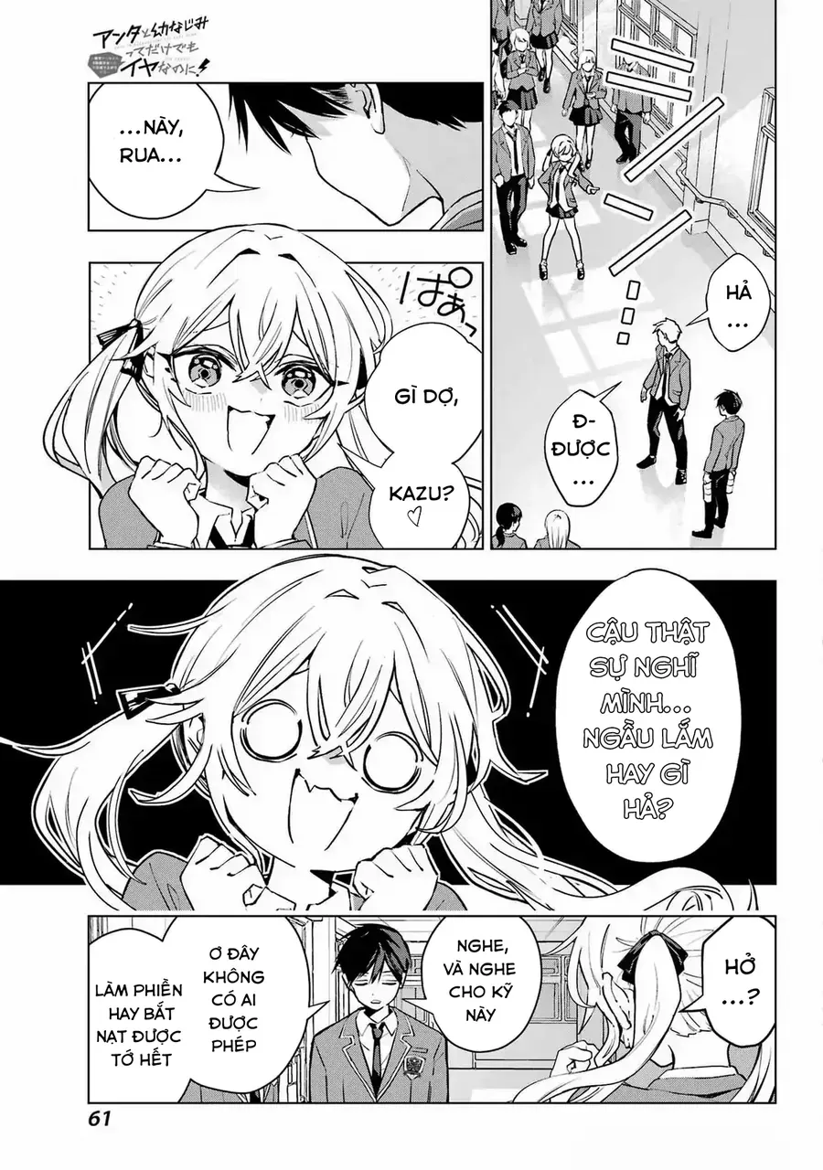 Anta To Osananajimi Tte Dake Demo Iya Nanoni!: Zekkou Kara Hajimaru S-Kyuu Bishoujo To No Gakuen Nariagari Seikatsu - Chapter 2 - Page 22