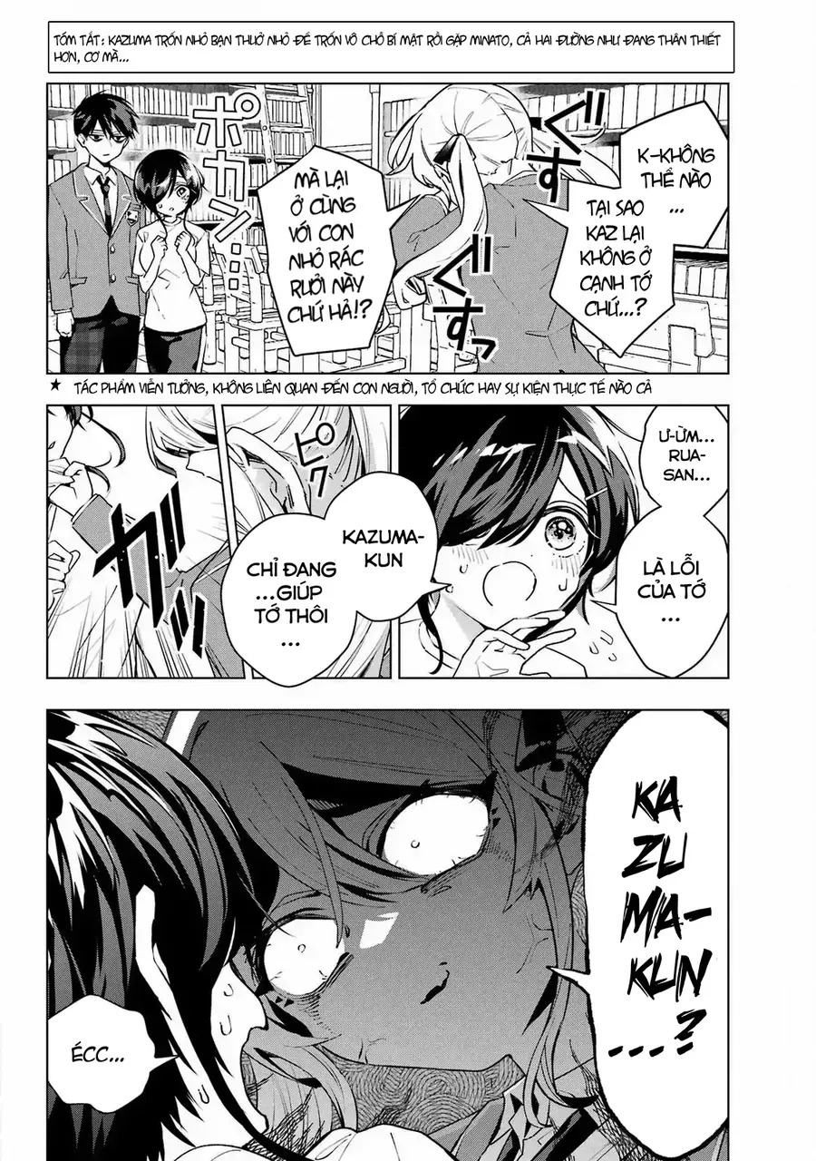 Anta To Osananajimi Tte Dake Demo Iya Nanoni!: Zekkou Kara Hajimaru S-Kyuu Bishoujo To No Gakuen Nariagari Seikatsu - Chapter 3 - Page 3