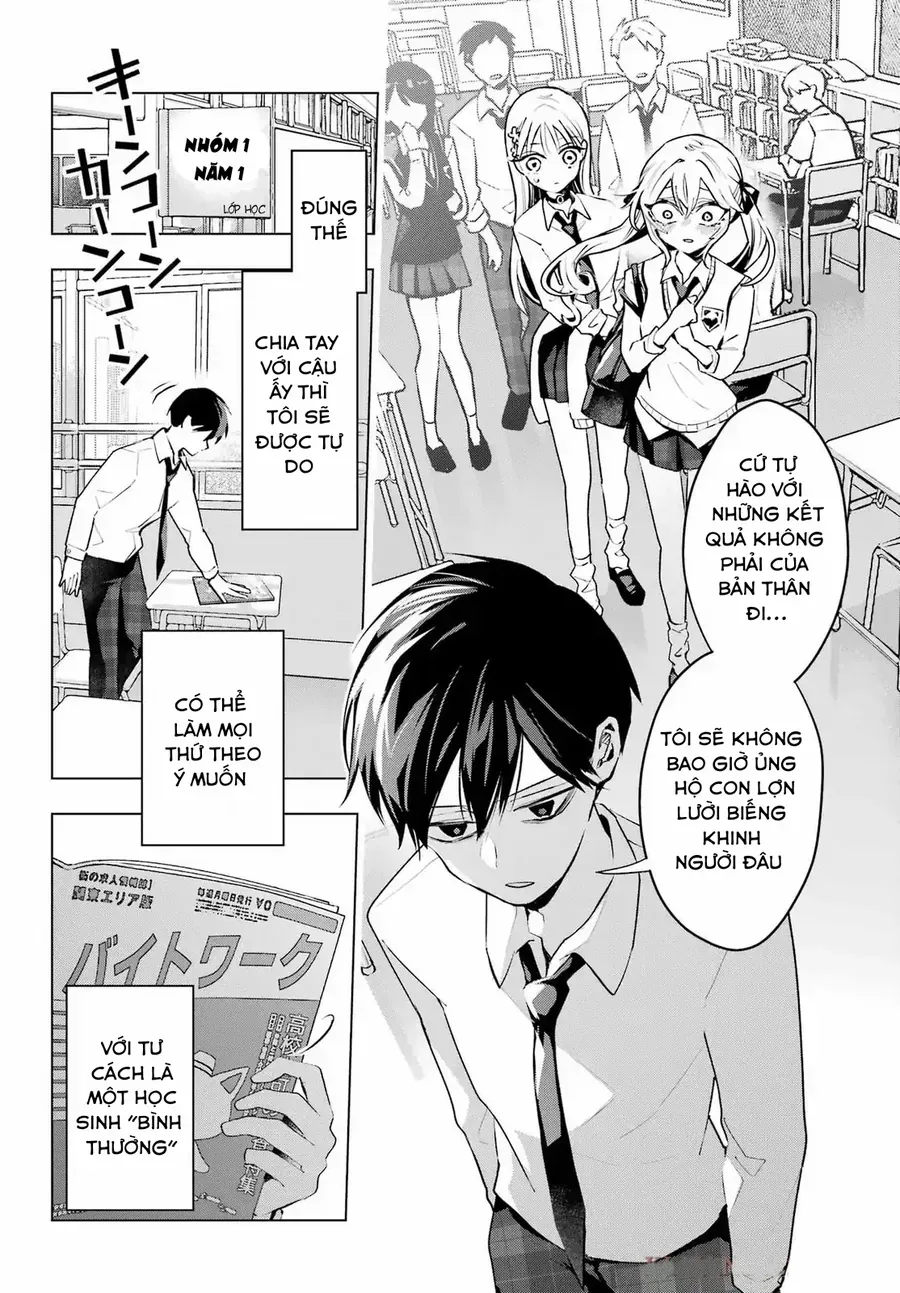 Anta To Osananajimi Tte Dake Demo Iya Nanoni!: Zekkou Kara Hajimaru S-Kyuu Bishoujo To No Gakuen Nariagari Seikatsu - Chapter 5 - Page 18