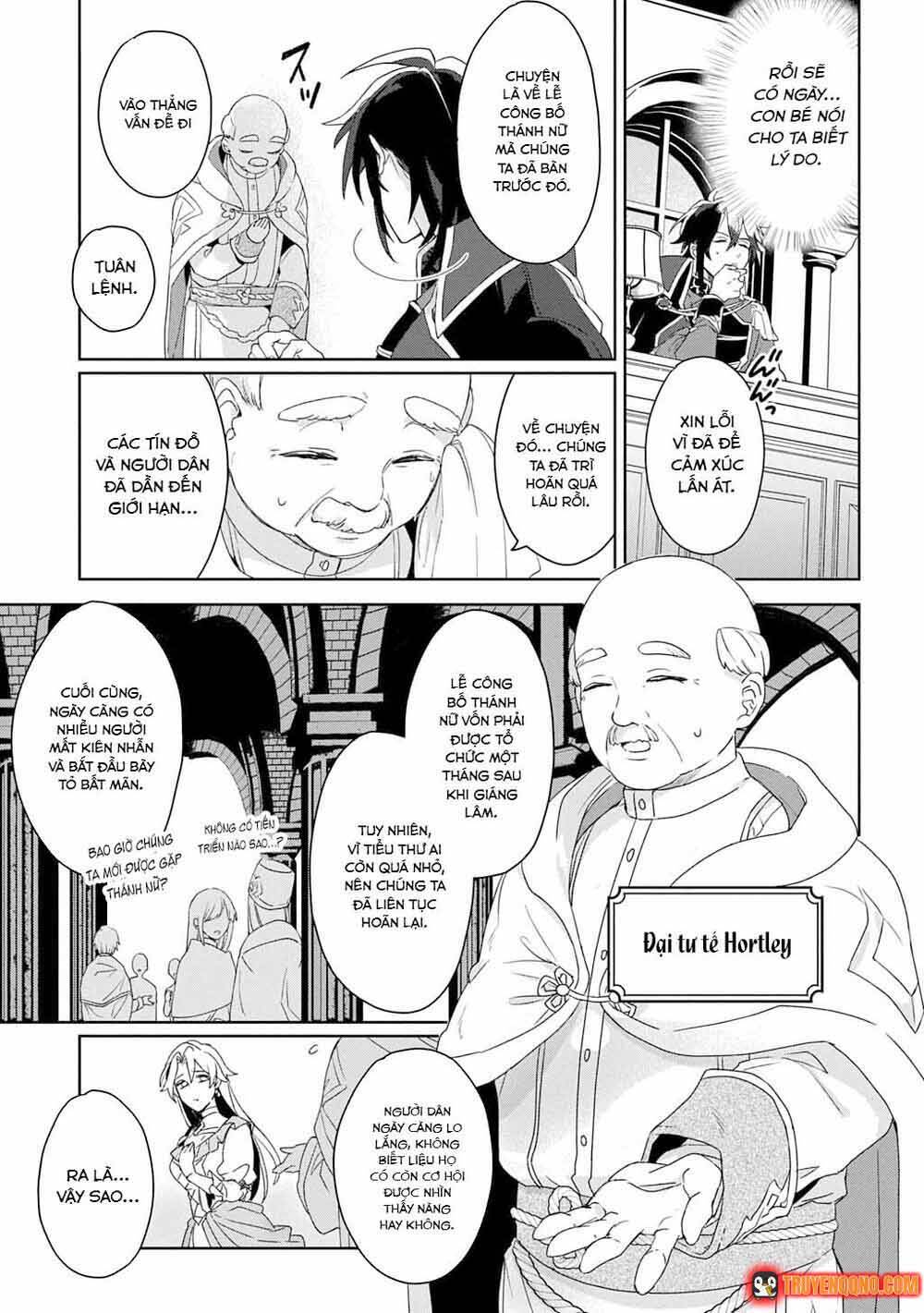 Vì Thánh Nữ Sắp Đến Nên Ta Không Yêu Nàng, Nhưng Hóa Ra Thánh Nữ Mới 5 Tuổi Nên Ta Sẽ Cưng Chiều Hết Mực!! - Chapter 2.1 - Page 11