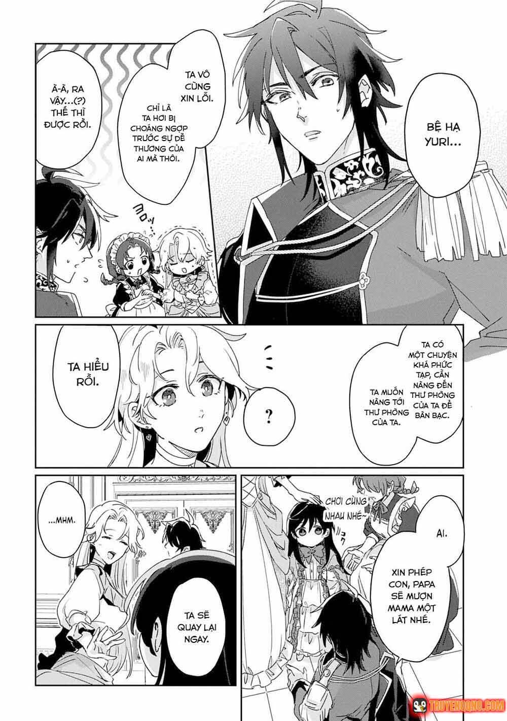 Vì Thánh Nữ Sắp Đến Nên Ta Không Yêu Nàng, Nhưng Hóa Ra Thánh Nữ Mới 5 Tuổi Nên Ta Sẽ Cưng Chiều Hết Mực!! - Chapter 2.1 - Page 8