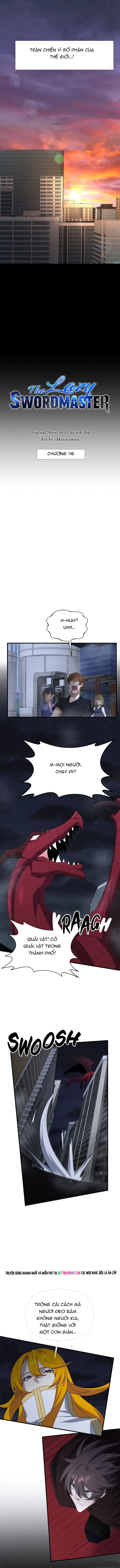 Bậc Thầy Kiếm Sĩ Lười Biếng - Chapter 116 - Page 4