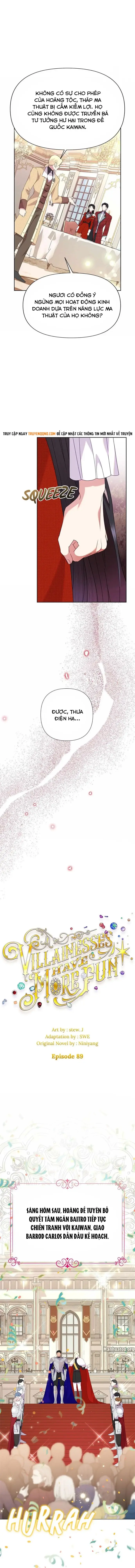 Cuộc Sống Vui Vẻ Của Ác Nữ - Chapter 89 - Page 5