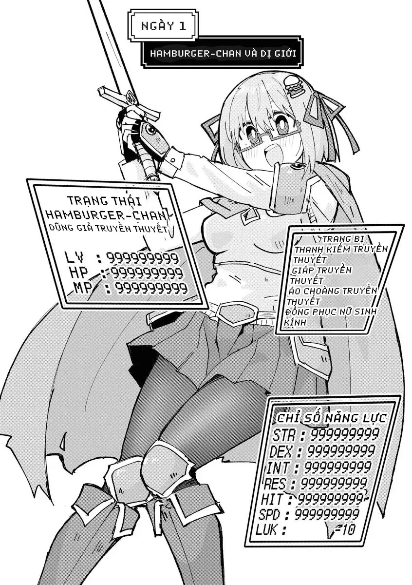 Hundred Burger-Chan Isekai Tensei Enikki - Chapter 1 - Page 6