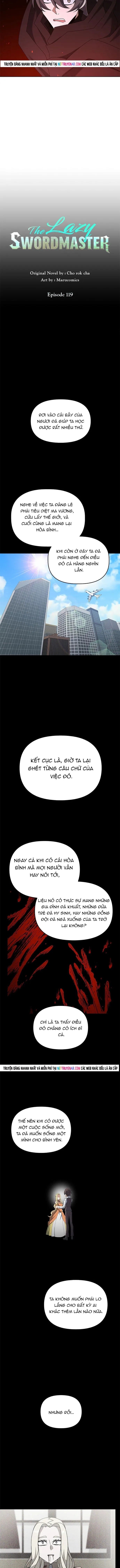 Bậc Thầy Kiếm Sĩ Lười Biếng - Chapter 119 - Page 4