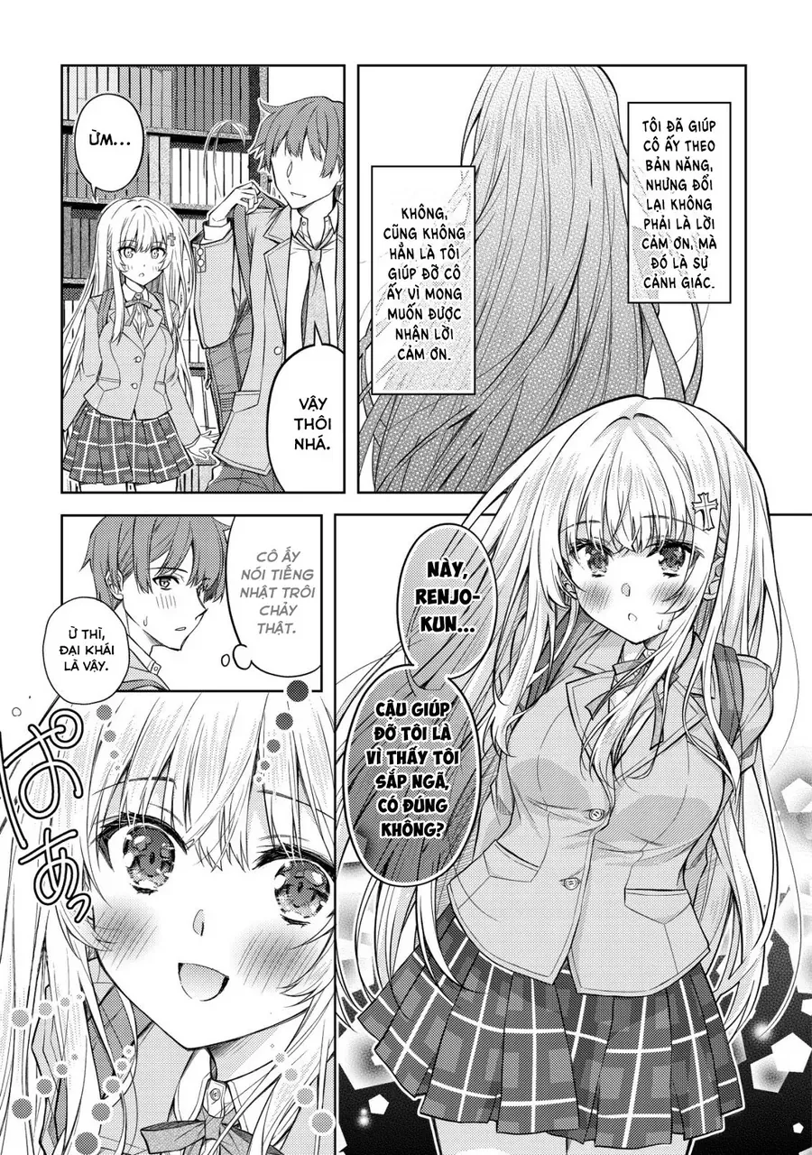 Tsundere Hokuou Bishoujo No Classmate Ga, Kon'yakusha Ni Natta Totan Ni Dere Ippentou Ni Natteshimatta Ken Ni Tsuite - Chapter 1 - Page 10
