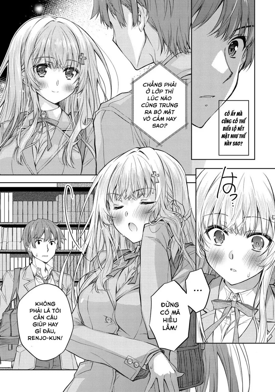 Tsundere Hokuou Bishoujo No Classmate Ga, Kon'yakusha Ni Natta Totan Ni Dere Ippentou Ni Natteshimatta Ken Ni Tsuite - Chapter 1 - Page 11
