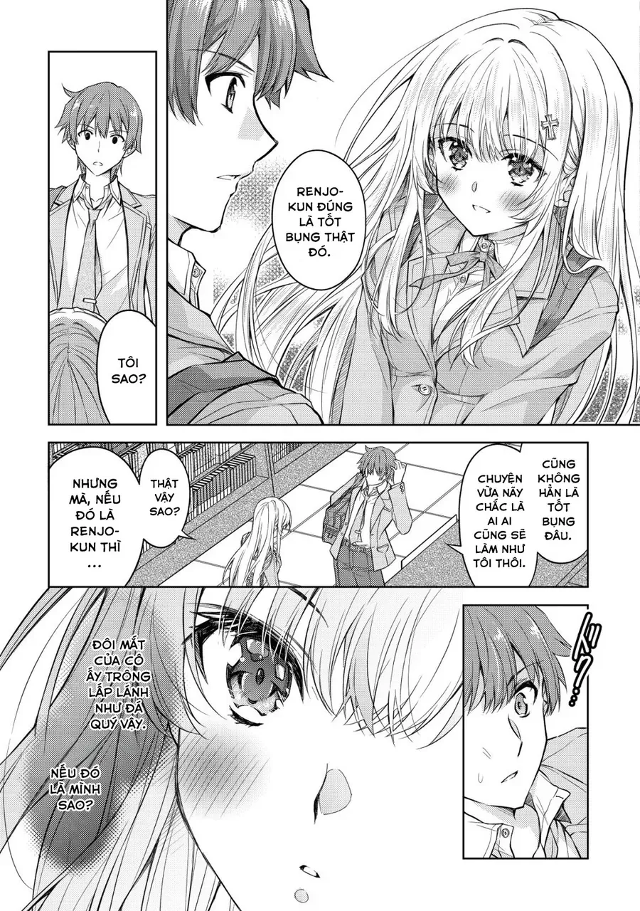 Tsundere Hokuou Bishoujo No Classmate Ga, Kon'yakusha Ni Natta Totan Ni Dere Ippentou Ni Natteshimatta Ken Ni Tsuite - Chapter 1 - Page 16