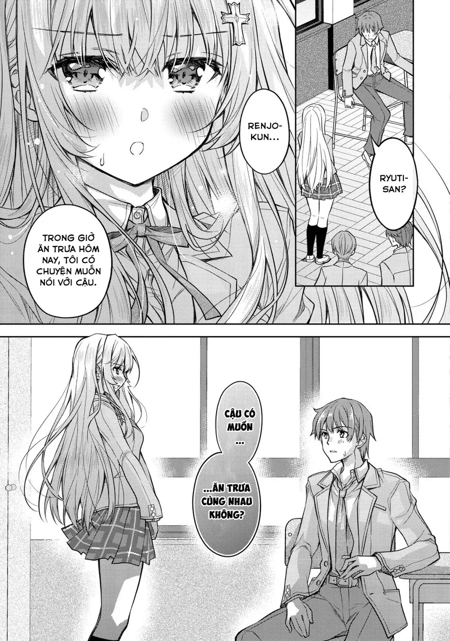 Tsundere Hokuou Bishoujo No Classmate Ga, Kon'yakusha Ni Natta Totan Ni Dere Ippentou Ni Natteshimatta Ken Ni Tsuite - Chapter 1 - Page 20
