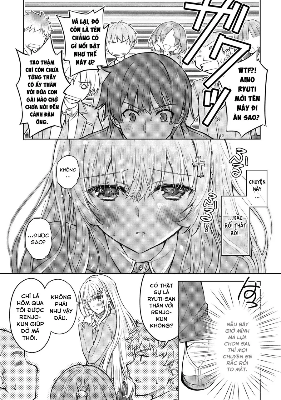 Tsundere Hokuou Bishoujo No Classmate Ga, Kon'yakusha Ni Natta Totan Ni Dere Ippentou Ni Natteshimatta Ken Ni Tsuite - Chapter 1 - Page 21