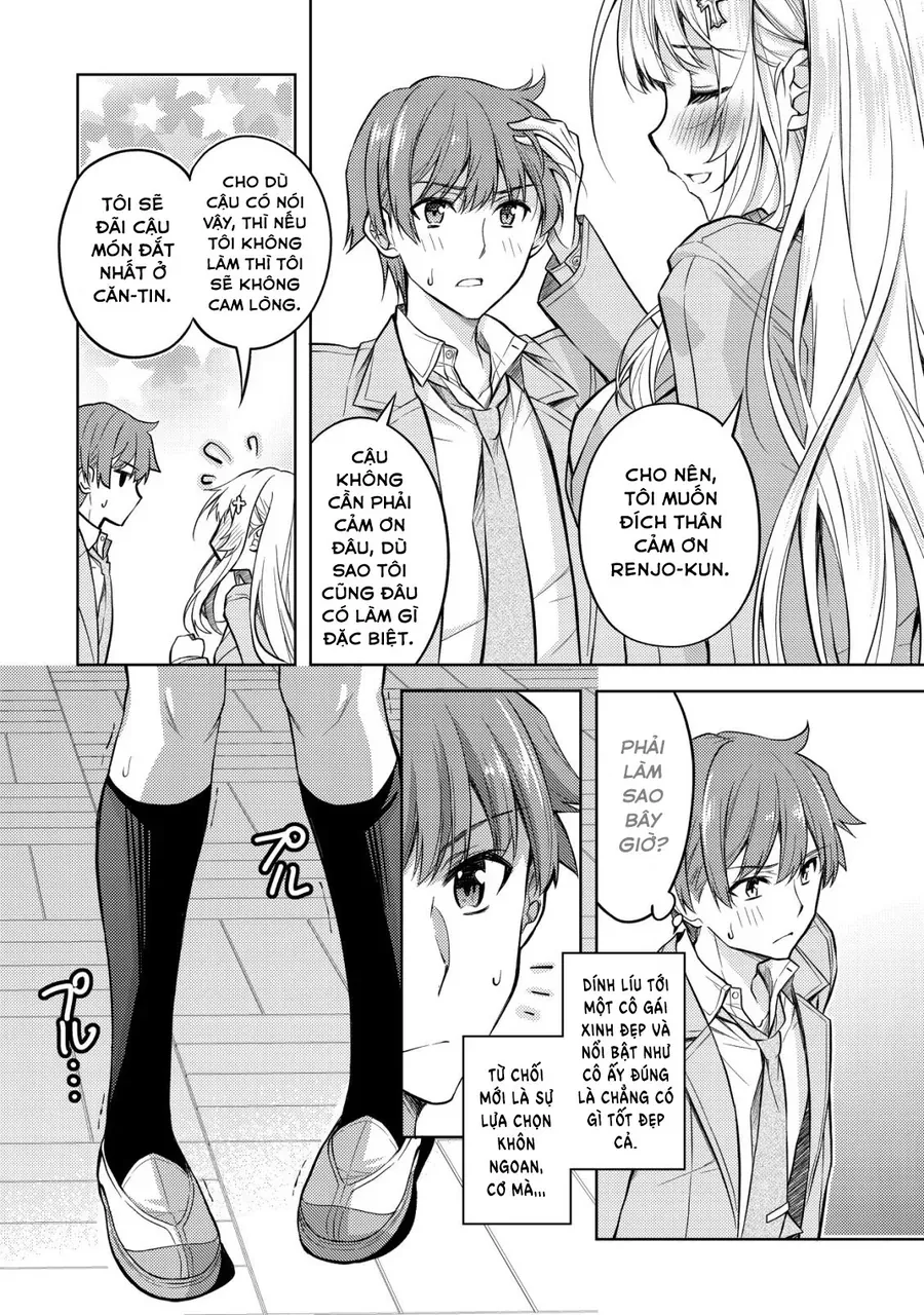 Tsundere Hokuou Bishoujo No Classmate Ga, Kon'yakusha Ni Natta Totan Ni Dere Ippentou Ni Natteshimatta Ken Ni Tsuite - Chapter 1 - Page 23