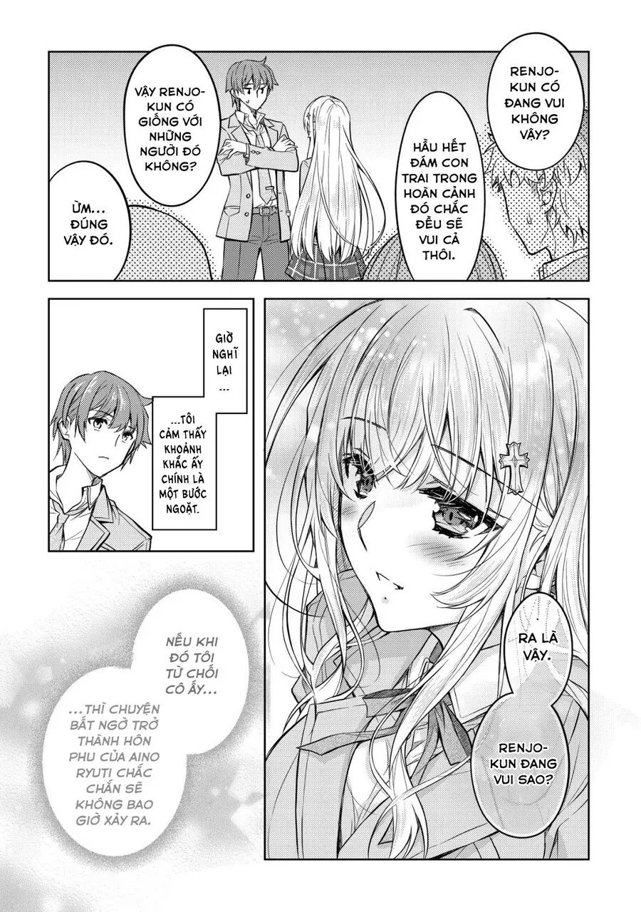 Tsundere Hokuou Bishoujo No Classmate Ga, Kon'yakusha Ni Natta Totan Ni Dere Ippentou Ni Natteshimatta Ken Ni Tsuite - Chapter 1 - Page 26