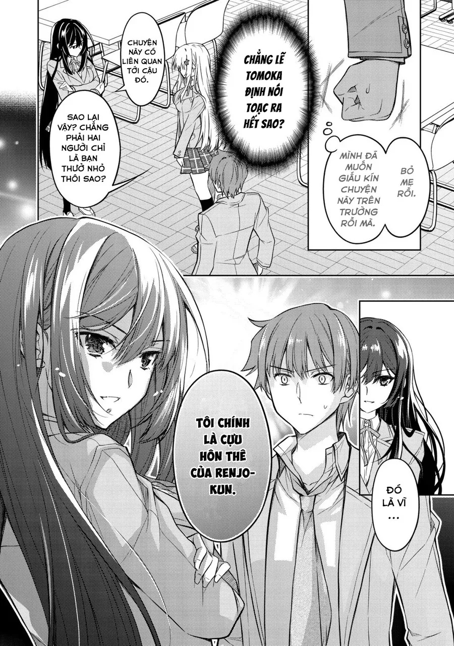 Tsundere Hokuou Bishoujo No Classmate Ga, Kon'yakusha Ni Natta Totan Ni Dere Ippentou Ni Natteshimatta Ken Ni Tsuite - Chapter 1 - Page 39