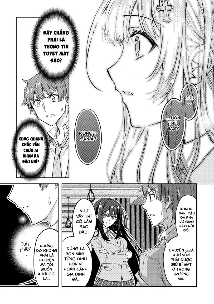 Tsundere Hokuou Bishoujo No Classmate Ga, Kon'yakusha Ni Natta Totan Ni Dere Ippentou Ni Natteshimatta Ken Ni Tsuite - Chapter 1 - Page 40