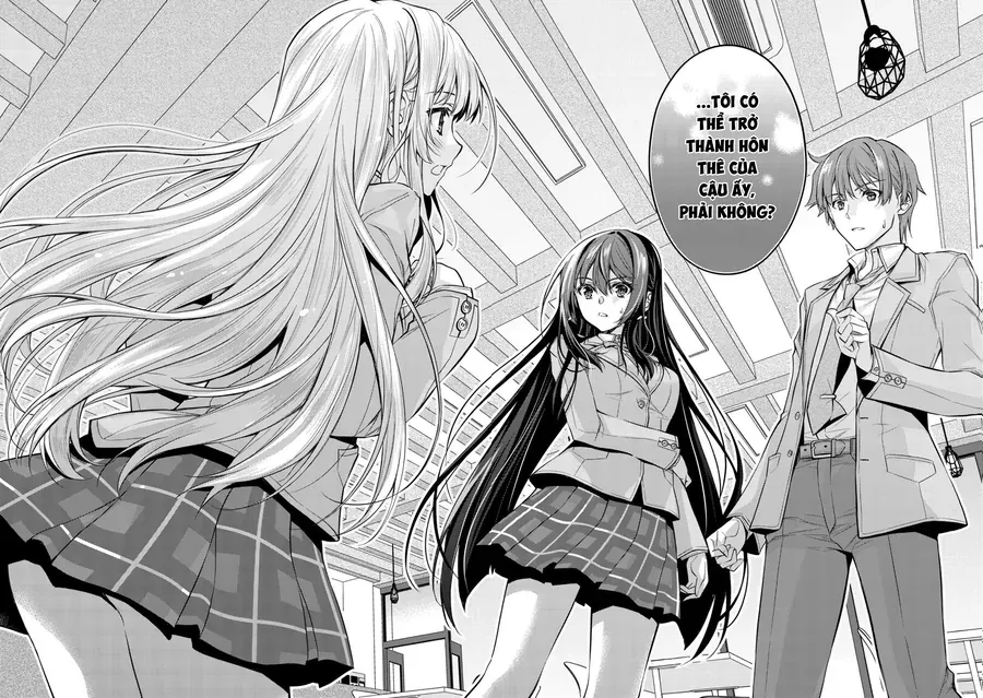 Tsundere Hokuou Bishoujo No Classmate Ga, Kon'yakusha Ni Natta Totan Ni Dere Ippentou Ni Natteshimatta Ken Ni Tsuite - Chapter 1 - Page 45