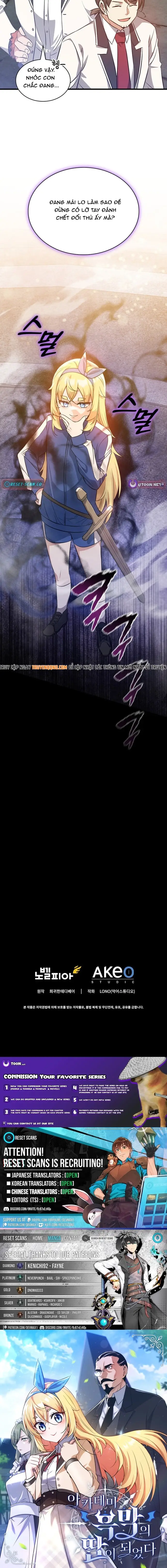 Trở Thành Con Gái Của Kẻ Phản Diện Trong Học Viện - Chapter 32 - Page 11