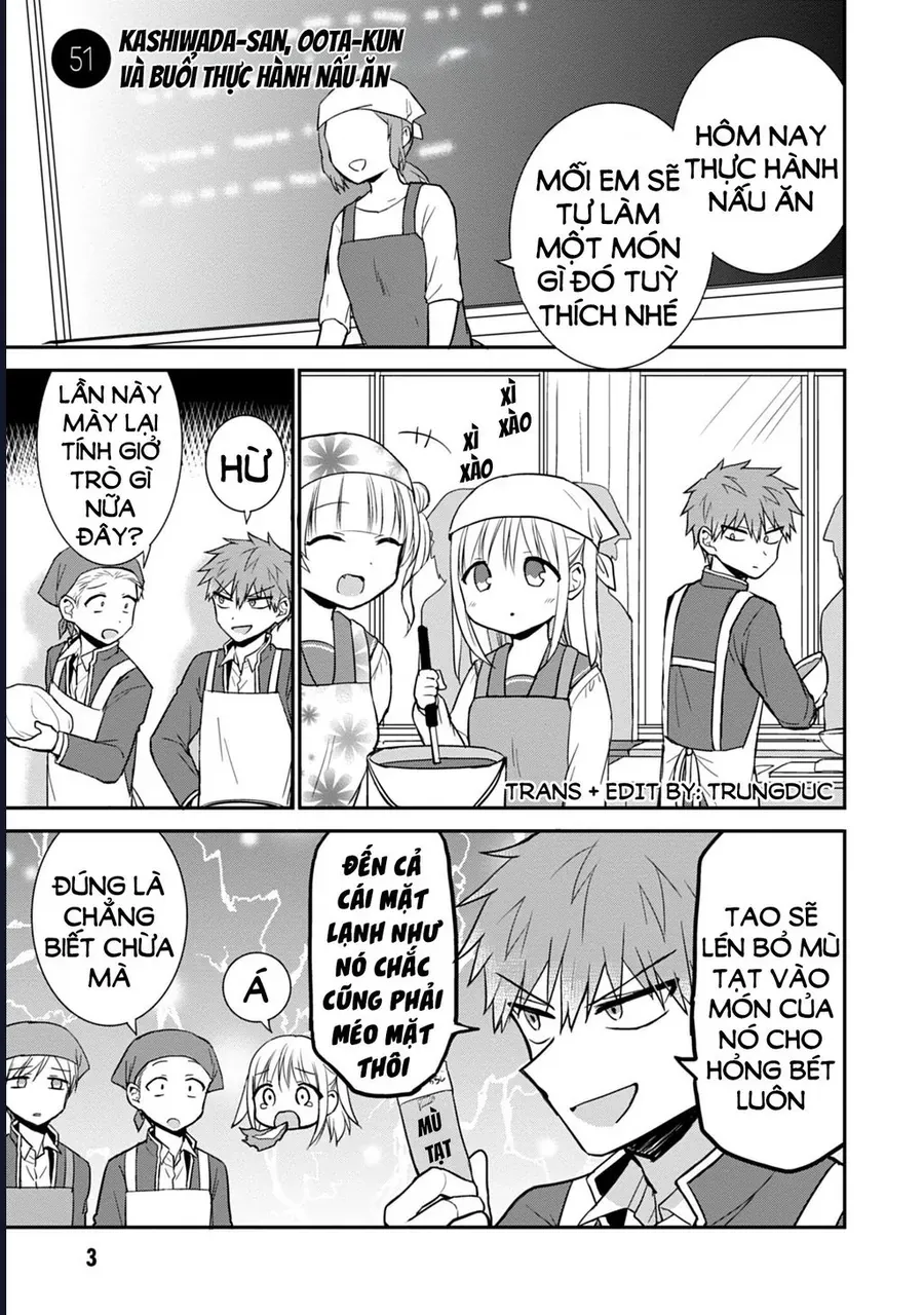 Kao Ni Denai Kashiwada-San To Kao Ni Deru Oota-Kun - Chapter 51 - Page 4