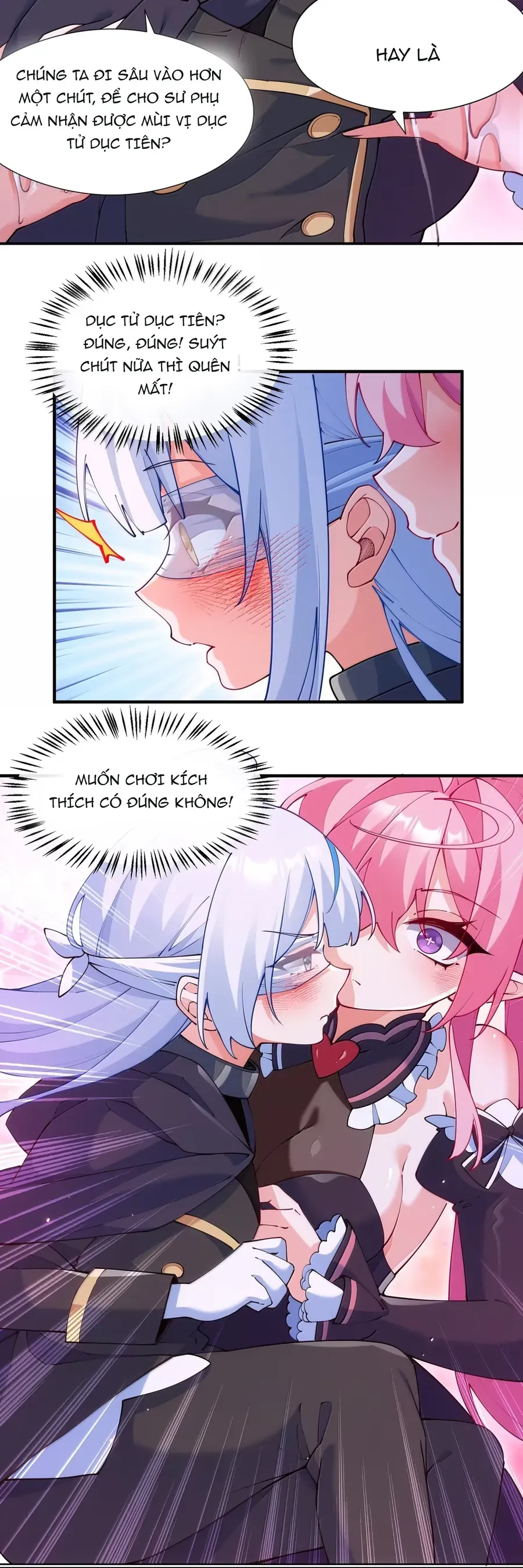 Trời sinh mị cốt ta bị đồ nhi yandere để mắt tới - Chapter 89 - Page 10