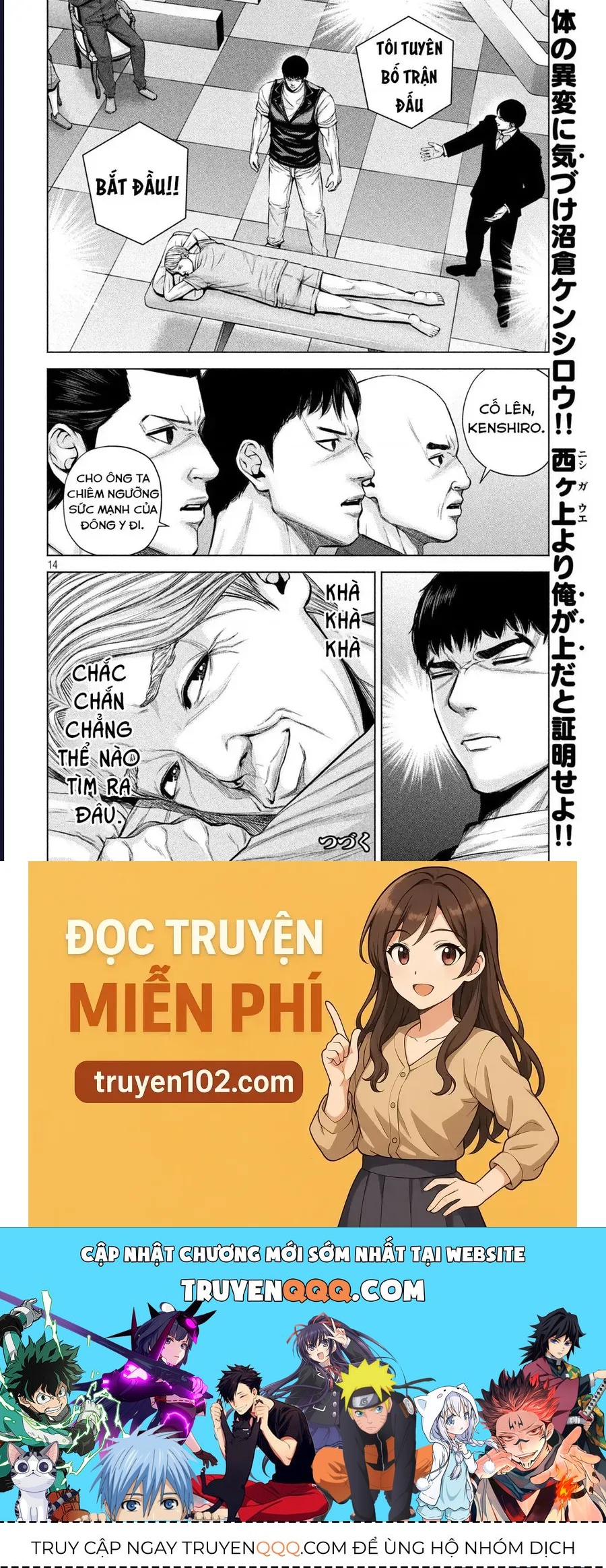 Hãy Gửi Lời Chào Của Tôi Tới Kenshiro - Chapter 28 - Page 14