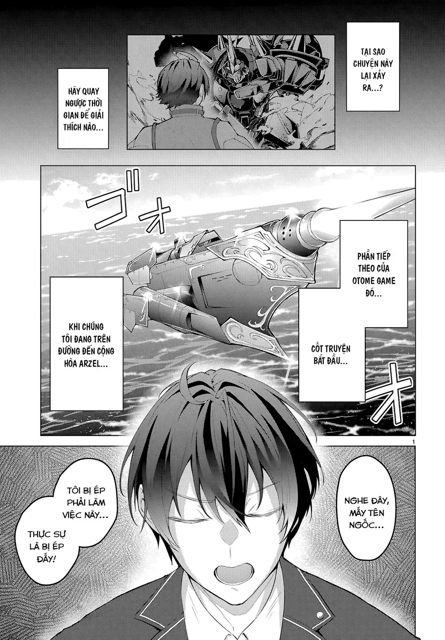 Otome Game Sekai Wa Mob Ni Kibishii Sekai Desu (Kyouwakoku-Hen) - Chapter 1 - Page 3