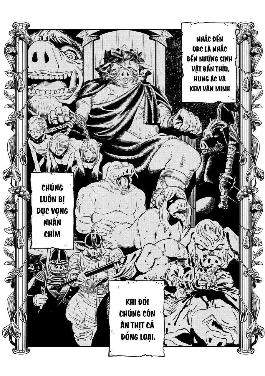 Orcsen Oukokushi ~Yaban Na Orc No Kuni Wa, Ikanishite Heiwa Na Elf No Kuni Wo Yakiharau Ni Itatta Ka~ - Chapter 1 - Page 25