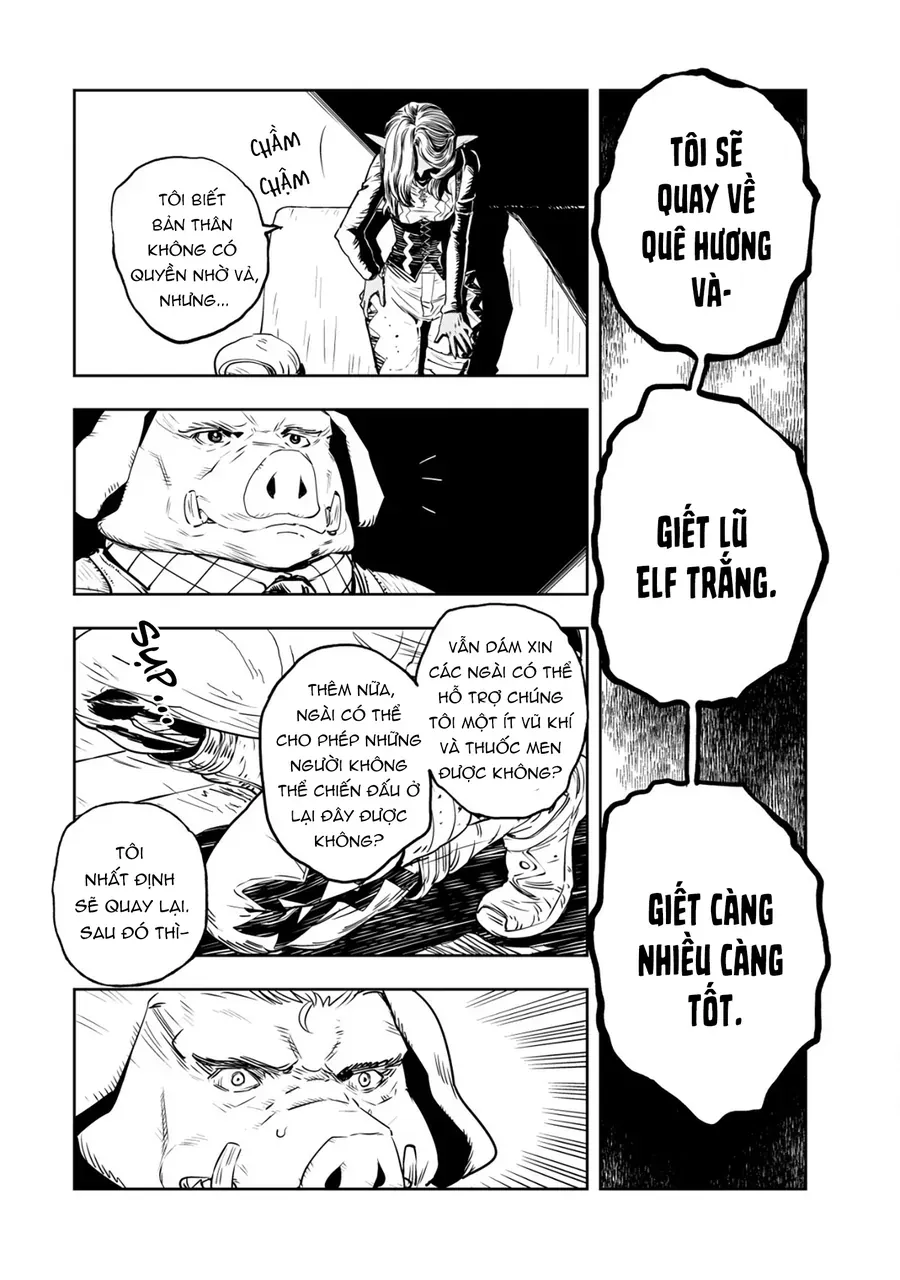 Orcsen Oukokushi ~Yaban Na Orc No Kuni Wa, Ikanishite Heiwa Na Elf No Kuni Wo Yakiharau Ni Itatta Ka~ - Chapter 1 - Page 37
