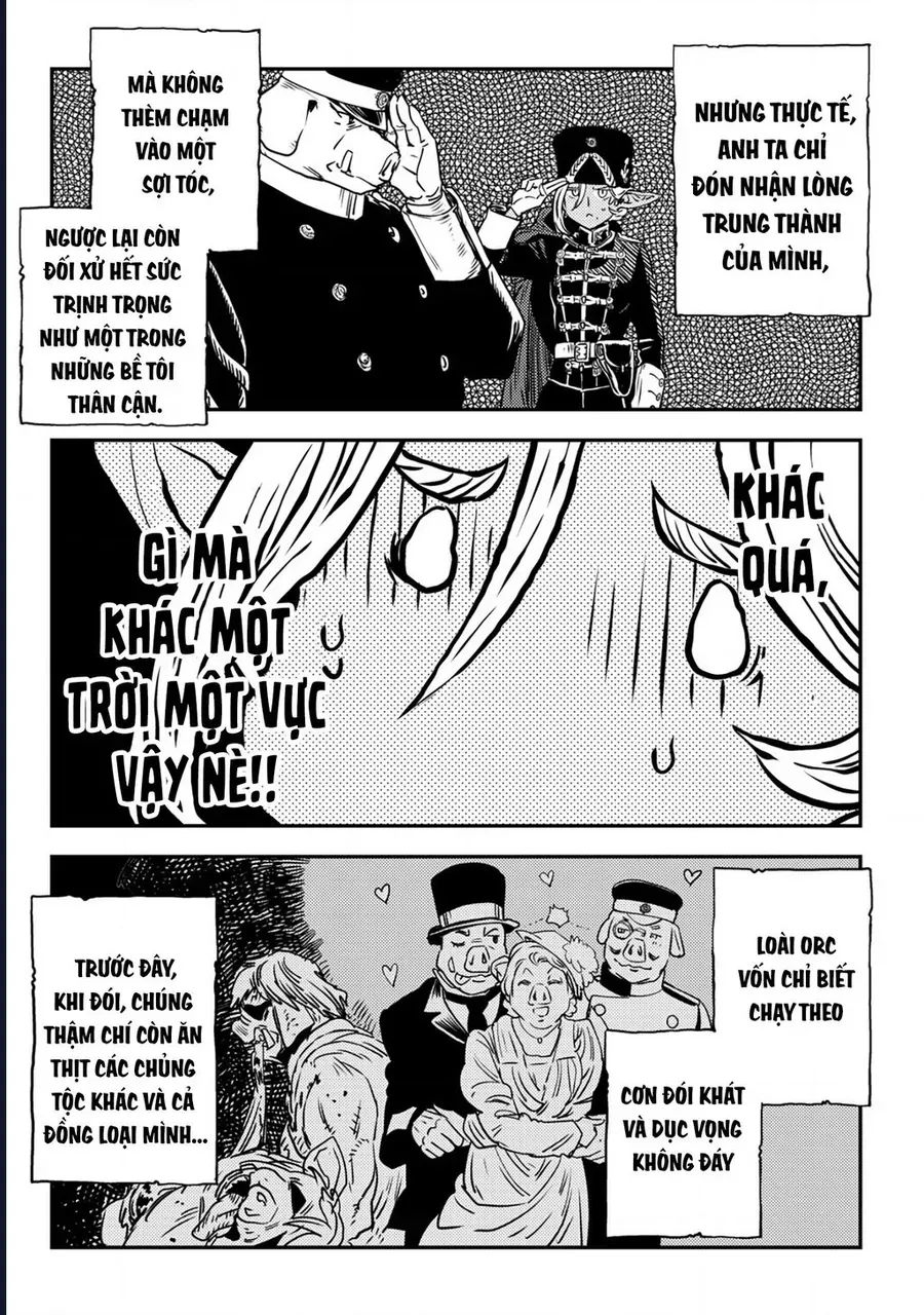 Orcsen Oukokushi ~Yaban Na Orc No Kuni Wa, Ikanishite Heiwa Na Elf No Kuni Wo Yakiharau Ni Itatta Ka~ - Chapter 2 - Page 54