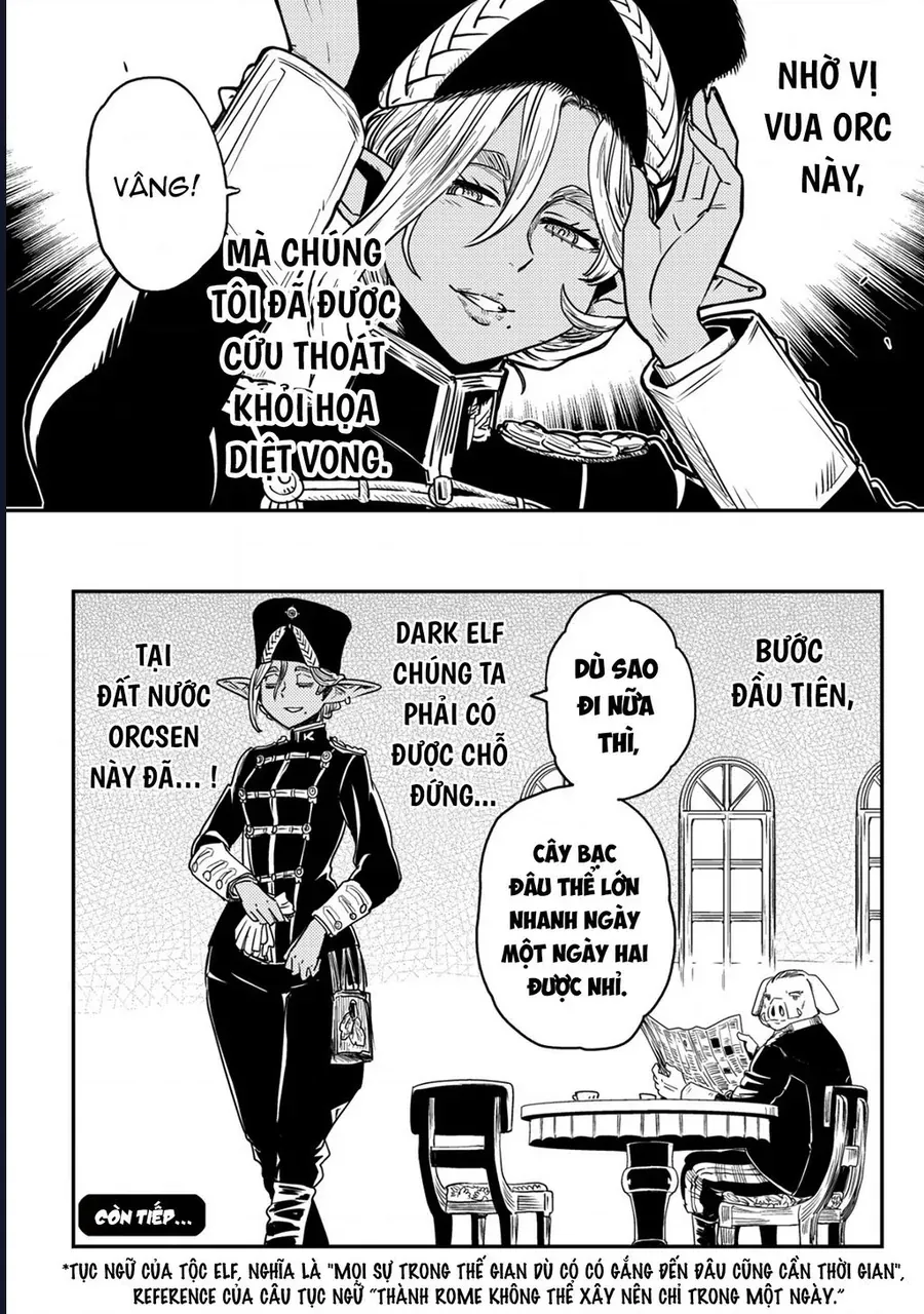 Orcsen Oukokushi ~Yaban Na Orc No Kuni Wa, Ikanishite Heiwa Na Elf No Kuni Wo Yakiharau Ni Itatta Ka~ - Chapter 2 - Page 57