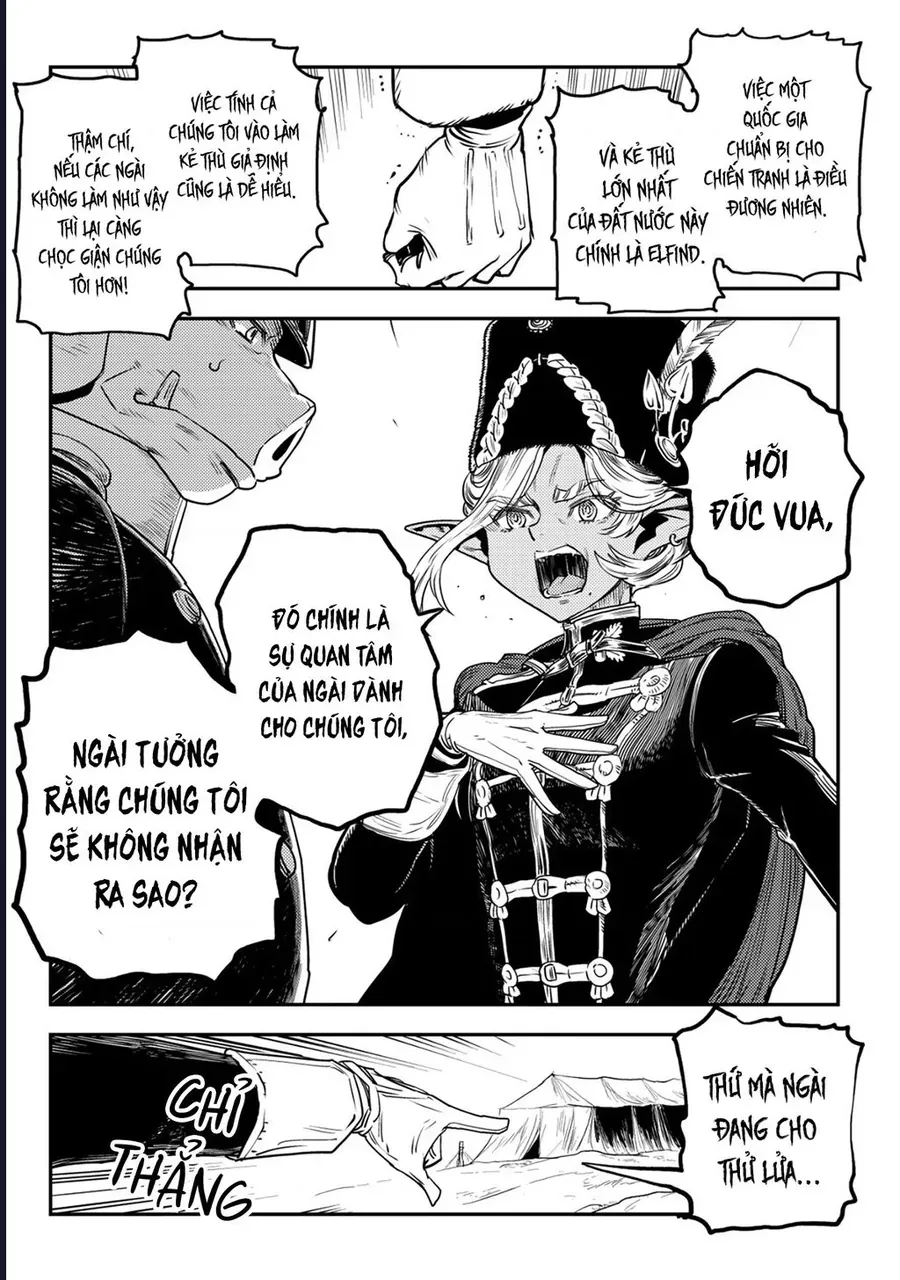 Orcsen Oukokushi ~Yaban Na Orc No Kuni Wa, Ikanishite Heiwa Na Elf No Kuni Wo Yakiharau Ni Itatta Ka~ - Chapter 3 - Page 49