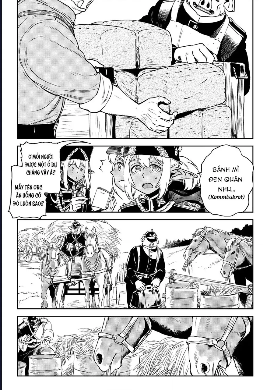 Orcsen Oukokushi ~Yaban Na Orc No Kuni Wa, Ikanishite Heiwa Na Elf No Kuni Wo Yakiharau Ni Itatta Ka~ - Chapter 4 - Page 22