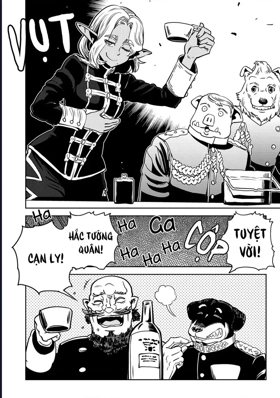 Orcsen Oukokushi ~Yaban Na Orc No Kuni Wa, Ikanishite Heiwa Na Elf No Kuni Wo Yakiharau Ni Itatta Ka~ - Chapter 4 - Page 35