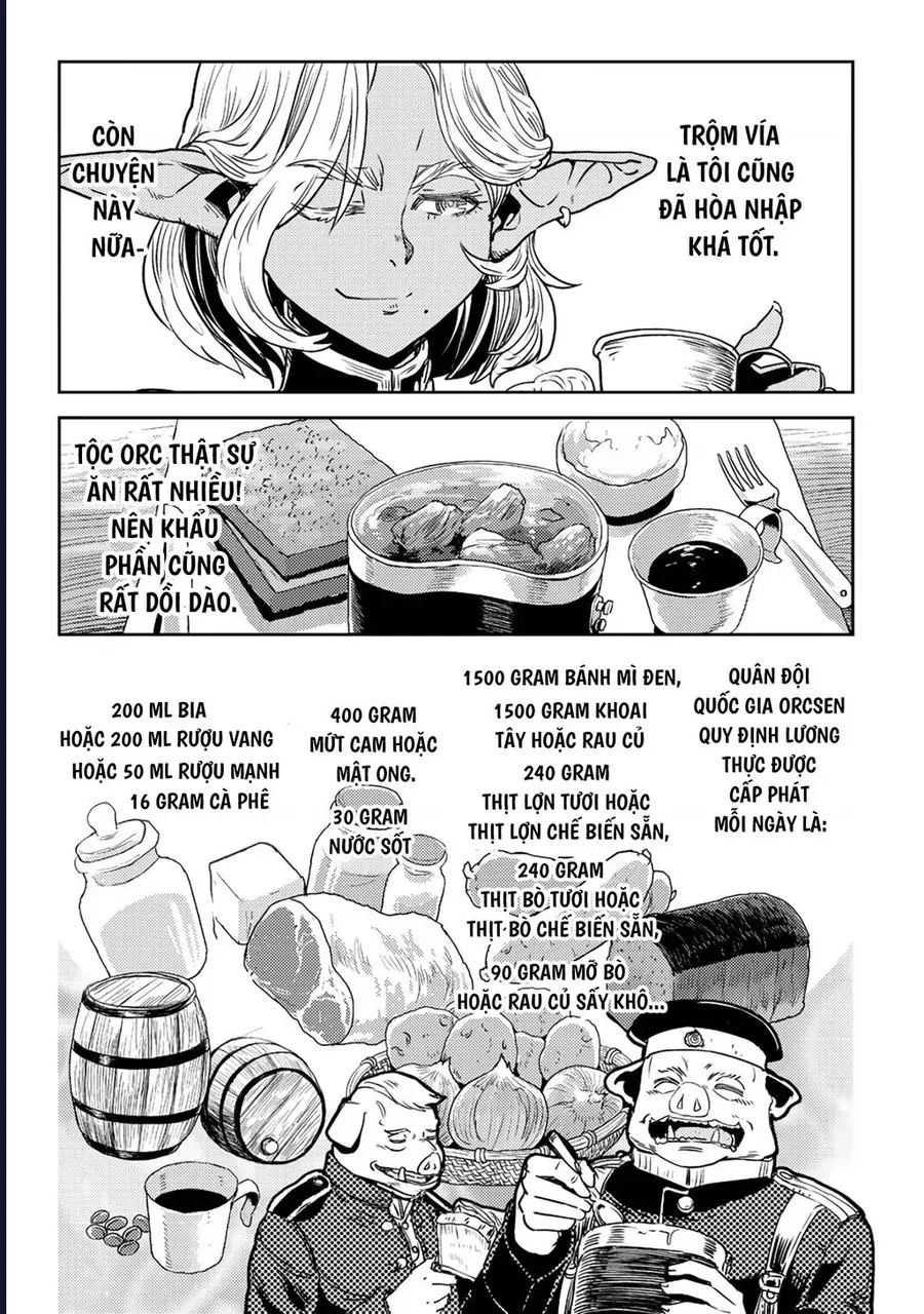 Orcsen Oukokushi ~Yaban Na Orc No Kuni Wa, Ikanishite Heiwa Na Elf No Kuni Wo Yakiharau Ni Itatta Ka~ - Chapter 4 - Page 36