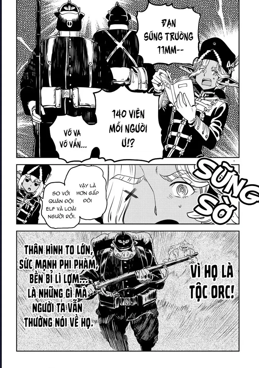 Orcsen Oukokushi ~Yaban Na Orc No Kuni Wa, Ikanishite Heiwa Na Elf No Kuni Wo Yakiharau Ni Itatta Ka~ - Chapter 4 - Page 56