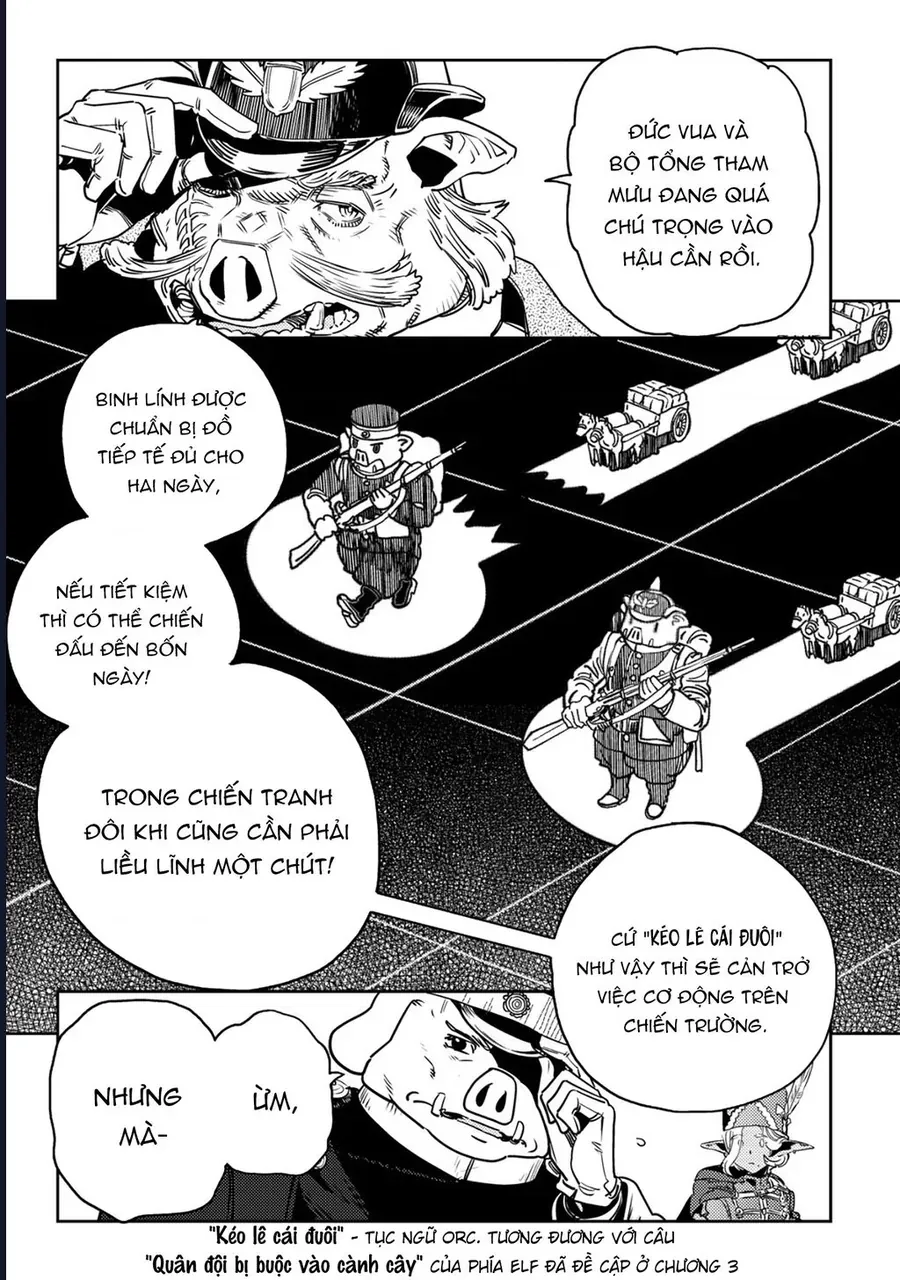 Orcsen Oukokushi ~Yaban Na Orc No Kuni Wa, Ikanishite Heiwa Na Elf No Kuni Wo Yakiharau Ni Itatta Ka~ - Chapter 4 - Page 62