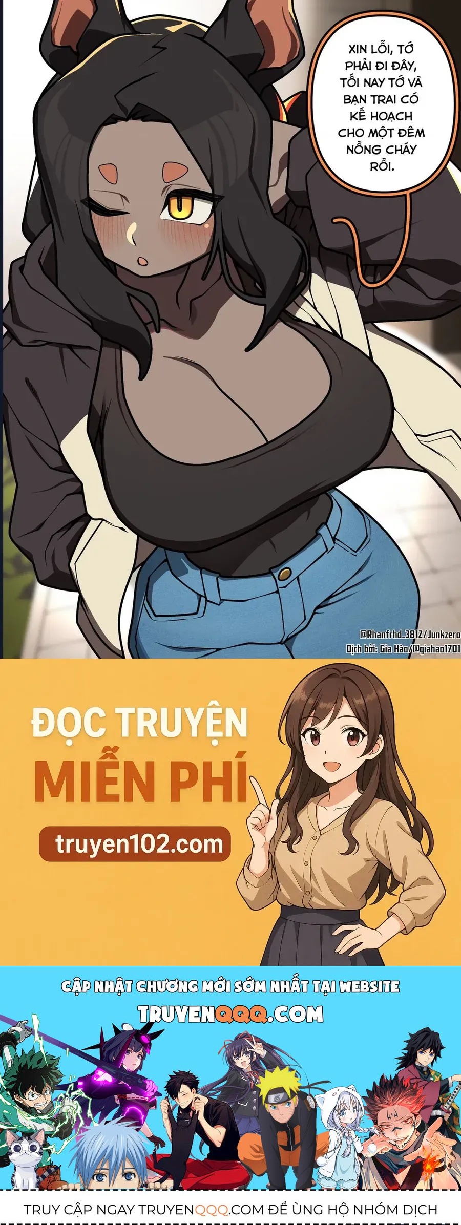 Những cô gái thú nhân của Junkzero - Chapter 145 - Page 4