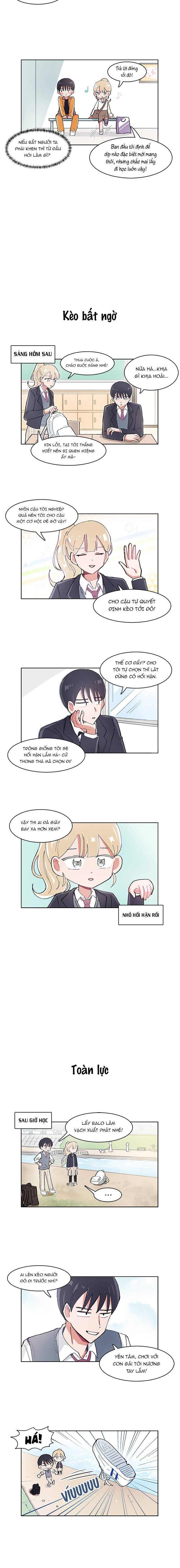 Tớ Chỉ Muốn Đánh Bại Cậu - Chapter 5 - Page 3