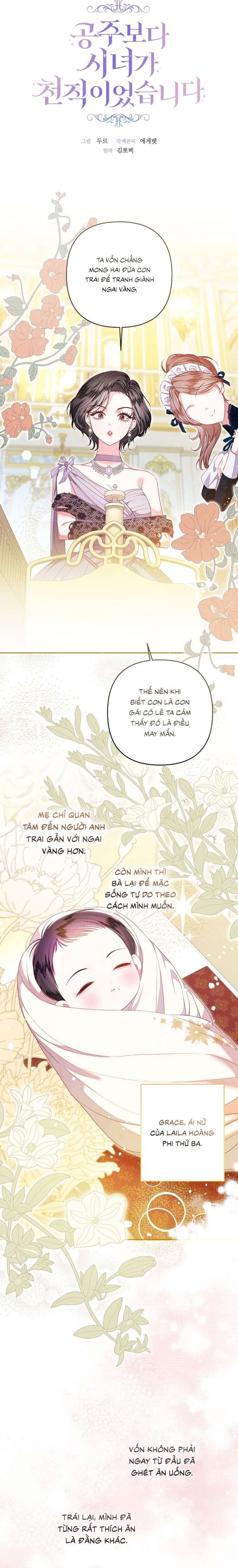 Trở Thành Hầu Nữ Còn Quan Trọng Hơn Là Làm Công Chúa - Chapter 43 - Page 3