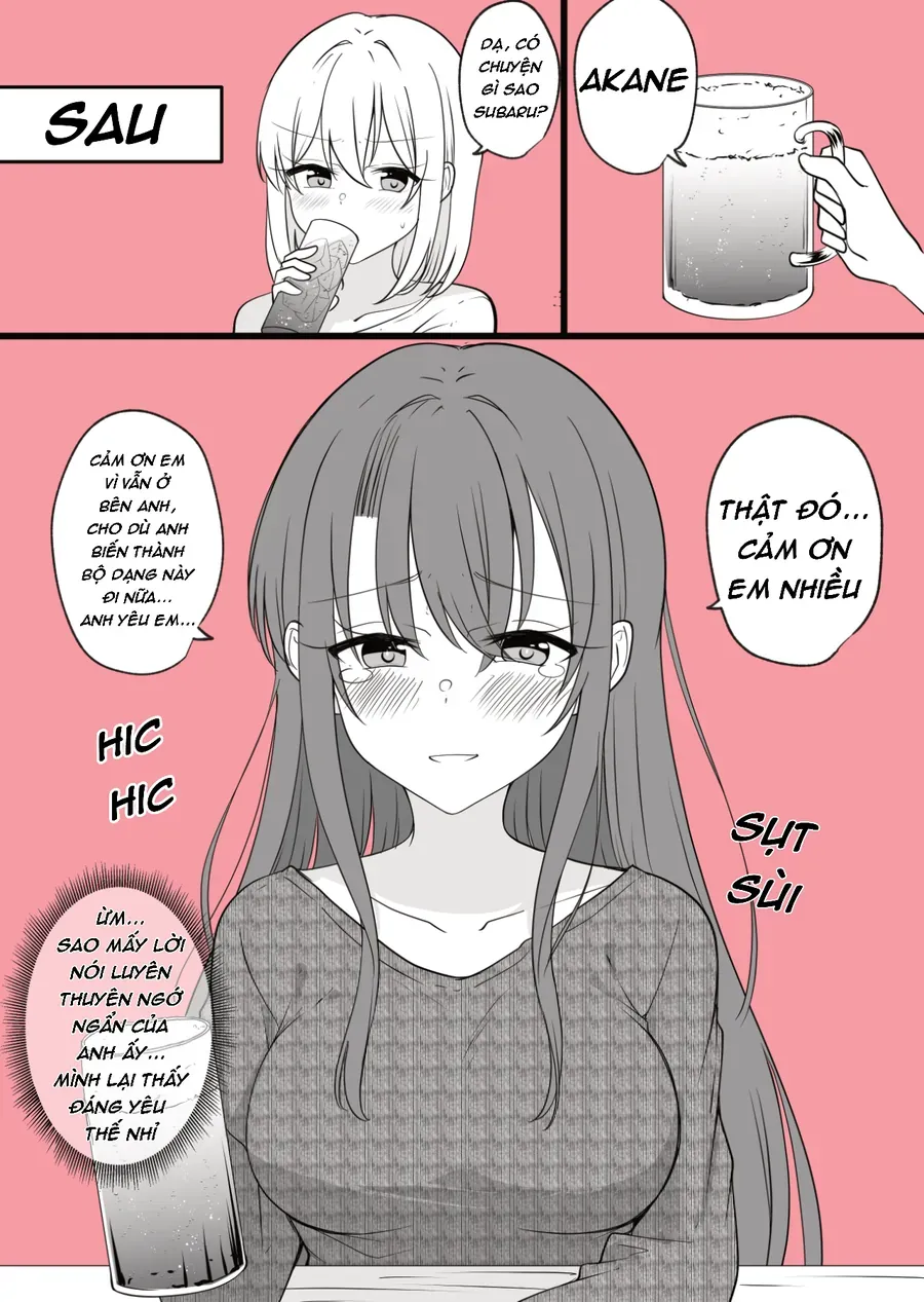 Cuộc Sống Thường Ngày Của Một Cặp Đôi Mà Người Bạn Trai Bị Biến Thành Con Gái - Chapter 36 - Page 3