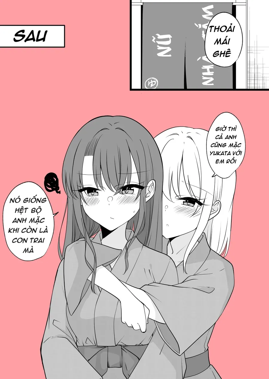 Cuộc Sống Thường Ngày Của Một Cặp Đôi Mà Người Bạn Trai Bị Biến Thành Con Gái - Chapter 38 - Page 3