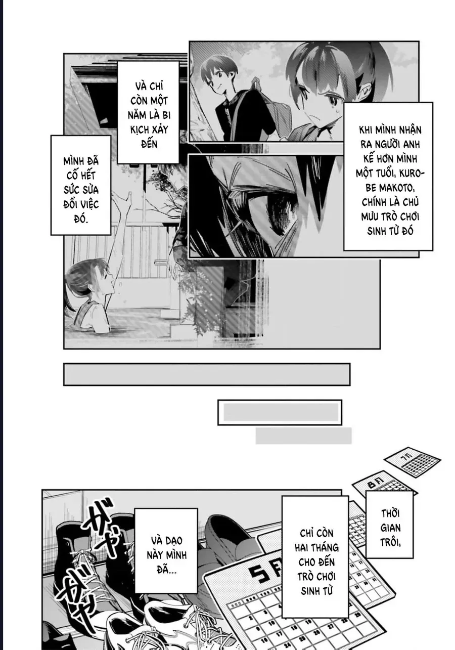 Tôi Chuyển Sinh Thành Em Gái Chủ Mưu Trò Chơi Sinh Tử, Và Thất Bại Thảm Hại - Chapter 10 - Page 3