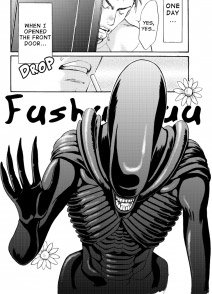 Alien Manga: The Uninvited Gues - Ảnh bìa truyện tranh