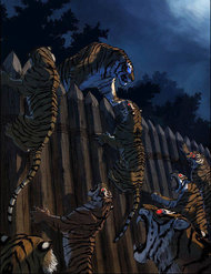 Anh Trai Tôi Là Hổ - Ảnh bìa truyện tranh